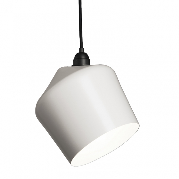 Závesná lampa Pasila, biela