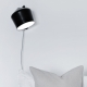 Pasila wall lamp, black