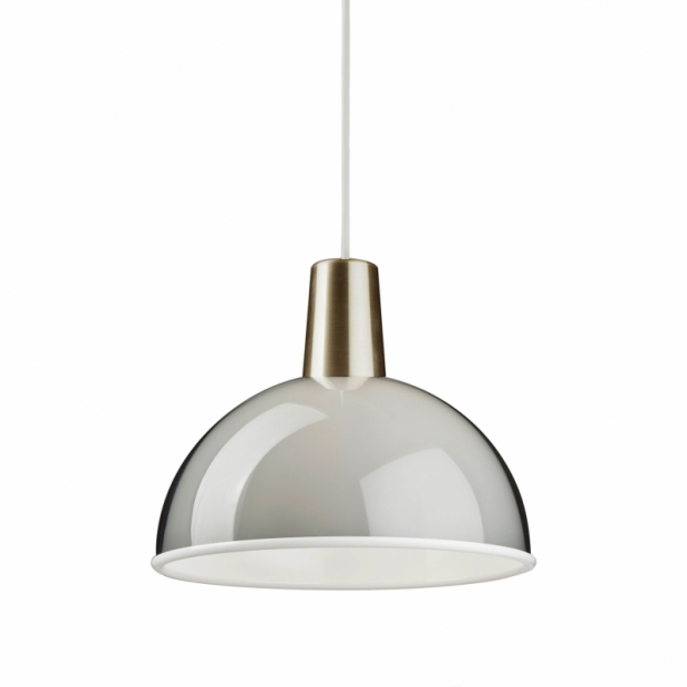 Kuplat hanging lamp, grey
