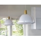 Hanging lamp Kuplat 400, clear