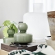 Flower vase, green