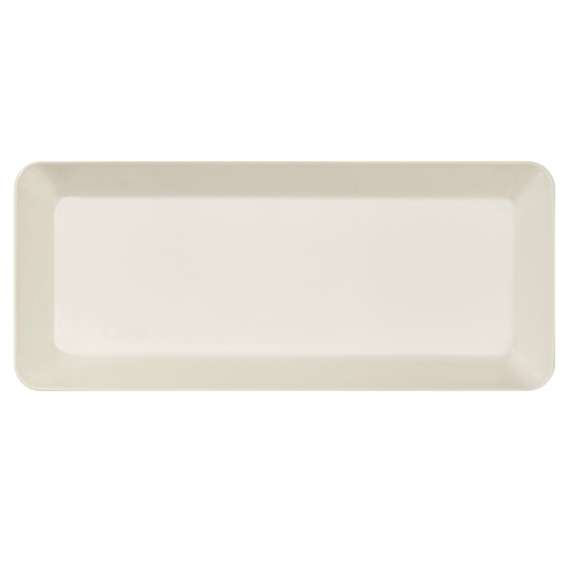 Teema plate 16x37cm, white