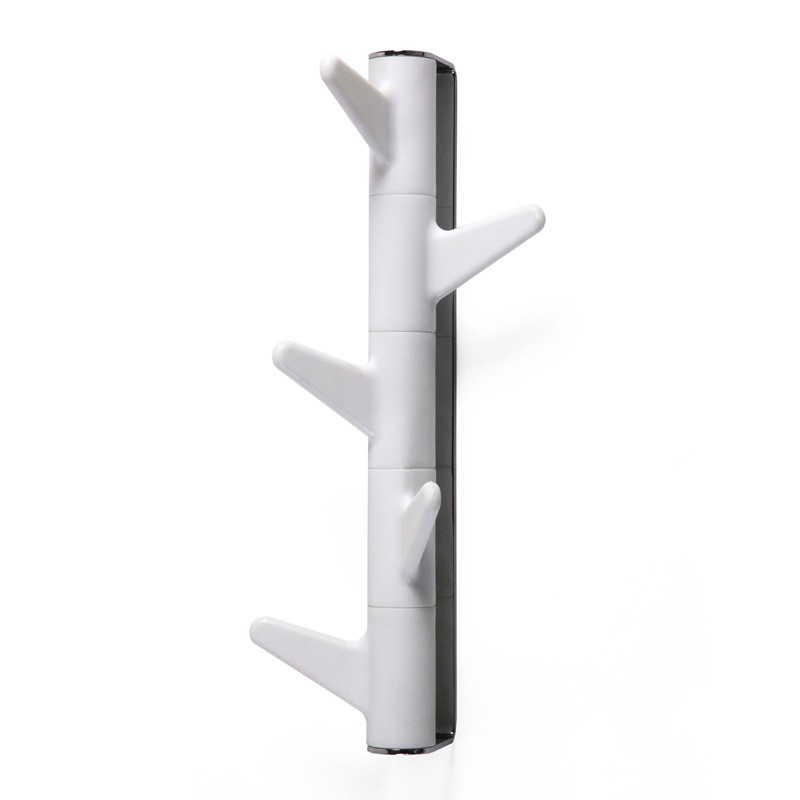 Wall hanger Oka, 5 hooks / white