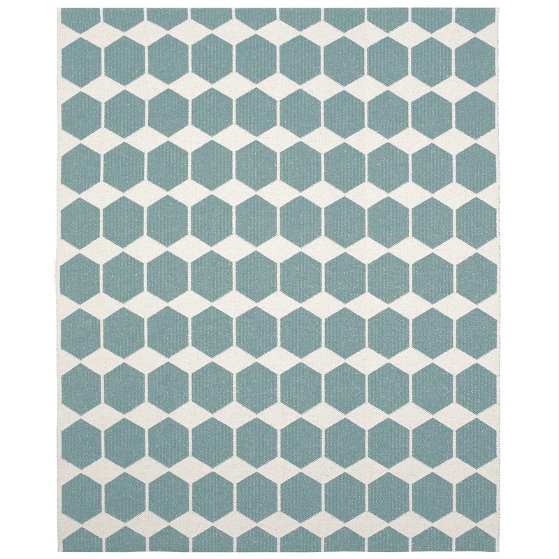 Anna carpet, aqua