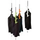 Wall-mounted coat rack Oka, 6 hooks / orange