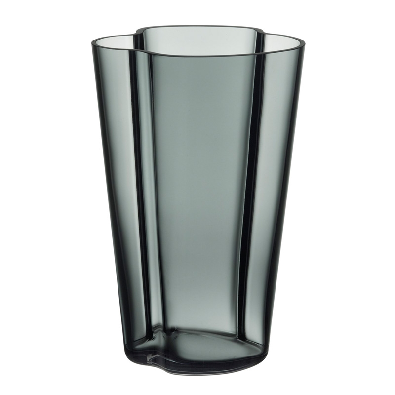 Alvar Aalto vase 220mm, dark grey