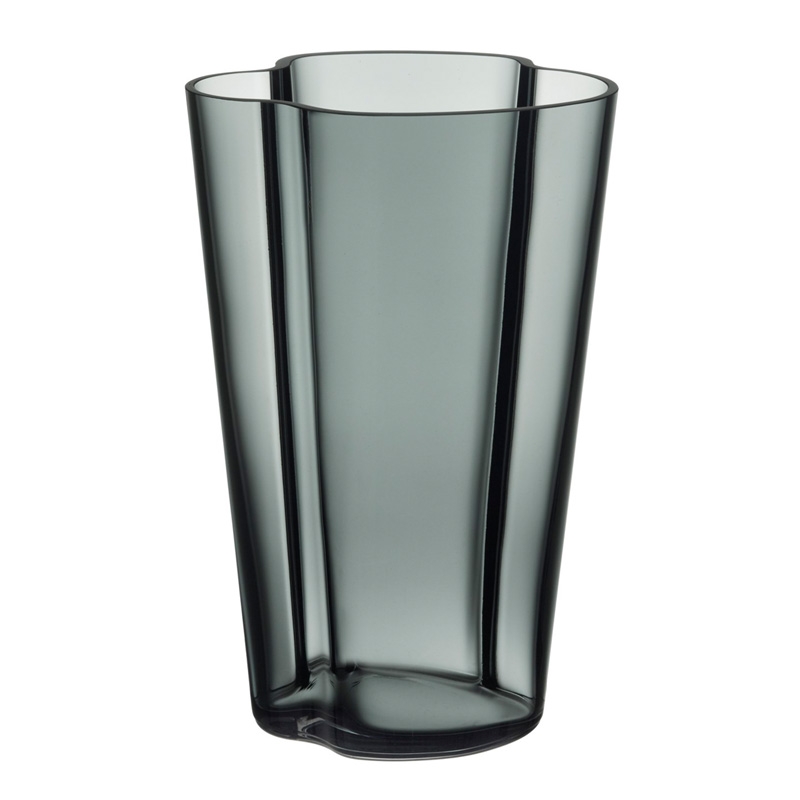 Váza Alvar Aalto 220mm, tmavě šedá