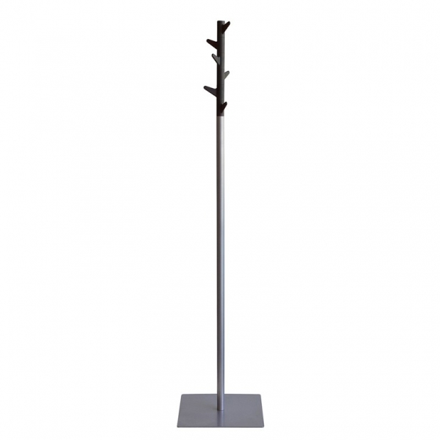 Oka stand hanger, 6 hooks / black-aluminum