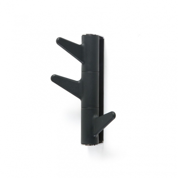 Wall hanger Oka, 3 hooks / black