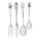 Moomin Family children's cutlery, 4 pcs.
