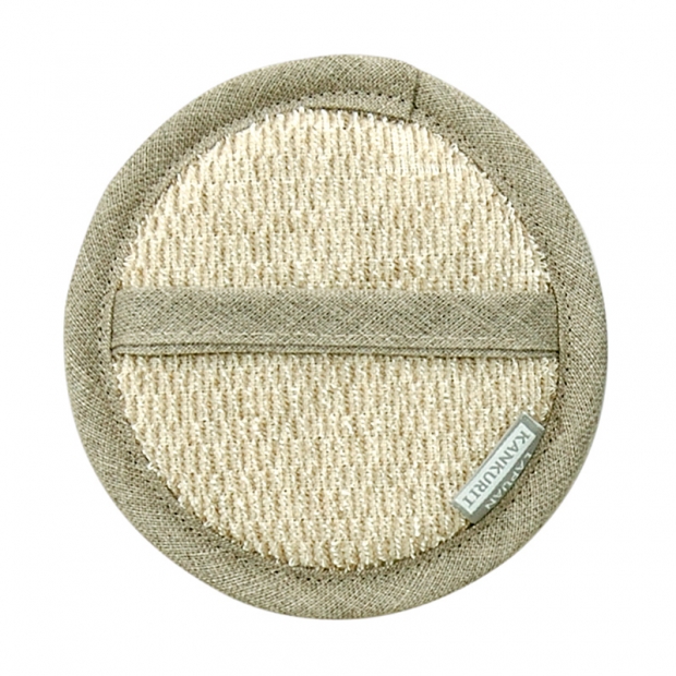 Meri cosmetic washcloth, linen