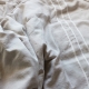 Linen bedding Usva 150x210, linen-white