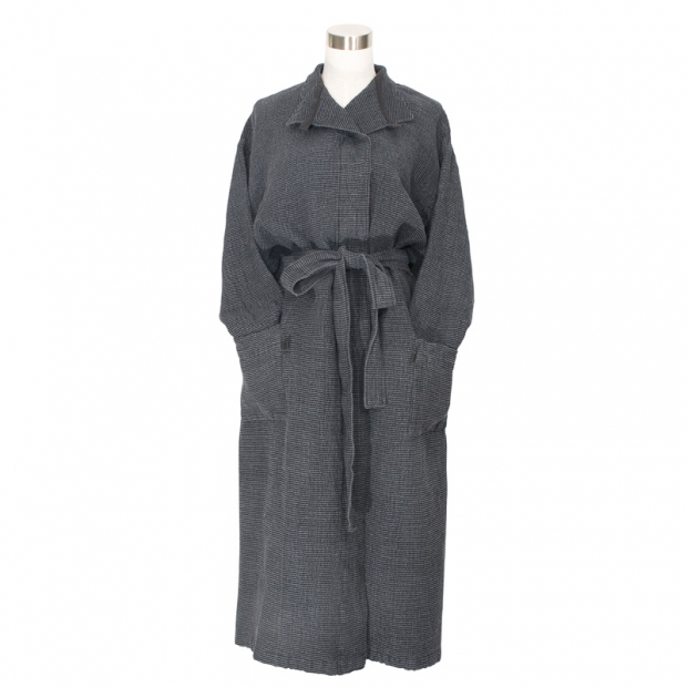 Terva bathrobe, dark gray