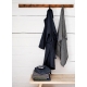 Terva bathrobe, dark gray