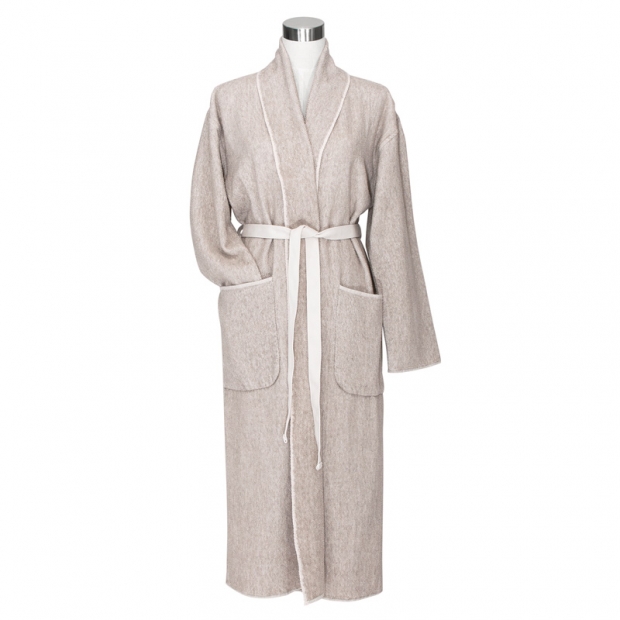 Kivi bathrobe, linen