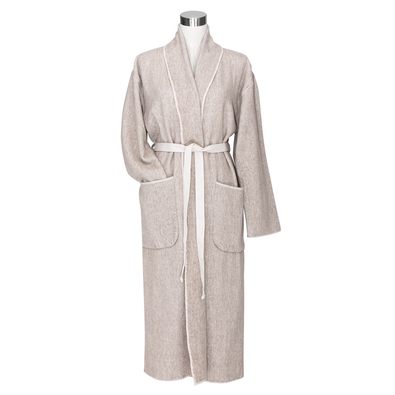 Kivi bathrobe, linen