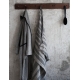 Kivi bathrobe, dark grey