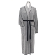 Kivi bathrobe, dark grey